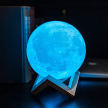 Load image into Gallery viewer, 1205 3D Moonligt Lamp with Touch Control Adjust