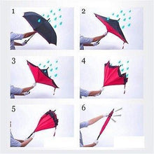 Load image into Gallery viewer, 233 Travel Windproof Umbrella (Reverse Umbrella)
