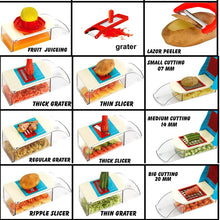 Load image into Gallery viewer, 173 Kitchen Multipurpose Slice&Dice and Potato Slicer