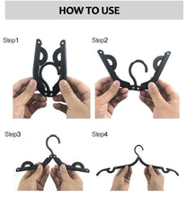 Load image into Gallery viewer, 287 Portable Folding Clothes Hangers / Drying Rack