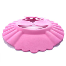 Load image into Gallery viewer, 391 Premium Baby Shower Cap With Ear Protection Adjustable Size