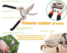 Load image into Gallery viewer, 466 Garden Shears Pruners Scissor (8 inch)