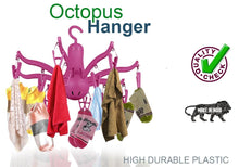 Load image into Gallery viewer, 229 -8-Claw Octopus Hanging Dryer 16 Clothes pegs, Simple to fold up and Put Away