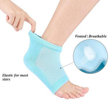 Load image into Gallery viewer, 343 Heel Pain Relief Silicone Gel Heel Socks (Multicolor)