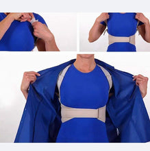 Load image into Gallery viewer, 377 Adjustable Royal Posture Back Support Brace Unisex