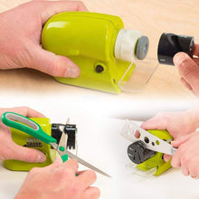 Load image into Gallery viewer, 135 Cordless Motorized Knife Blade Sharpener Tool