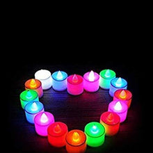 Load image into Gallery viewer, 241 Festival Decorative - LED Tealight Candles (Multi, 24 Pcs)