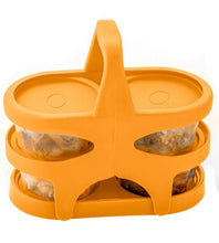 Load image into Gallery viewer, 170 Lunch Box (200 ml each Container) with Attractive Stand - 4 pcs