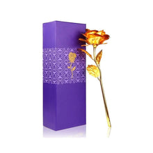 Load image into Gallery viewer, Effete Festival Gift Combo - Chocolicious Peanut 96gm with Golden Rose 10 INCHES with Carry Bag Valentine Special