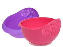 Load image into Gallery viewer, 2062 Plastic Heavy Rice Bowl Strainer/Colander