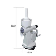 Load image into Gallery viewer, 142 Plastic Manual Citrus Juicer with Waste collector & Vaccum locking system