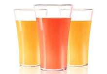 Load image into Gallery viewer, 630 Stylish look Juicy Glass, Transparent Glasses Set 300ml (6pcs)