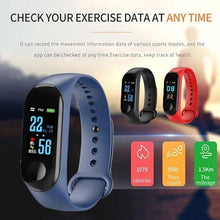 Load image into Gallery viewer, 322 M3 My Life Fitness Band (Black, Standard Size)