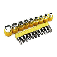 Load image into Gallery viewer, Your Brand Metal Saw Cutter and Tspanner Socket Set (Black, 30-Pieces)