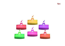 Load image into Gallery viewer, 241 Festival Decorative - LED Tealight Candles (Multi, 24 Pcs)