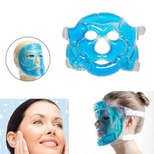 Load image into Gallery viewer, 380 Reusable Cooling Gel Face Mask with Strap-on Velcro, Medium