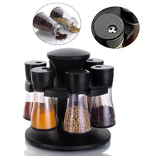 Load image into Gallery viewer, 097 Revolving Plastic Spice Rack Masala Organiser (8 Pcs)