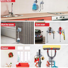 Load image into Gallery viewer, 198 Wall Mounted Mop & Broom Hanger Holder (1-Layer)