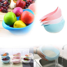 Load image into Gallery viewer, 081 Plastic Colander Strainer (650ml, Multicolour)