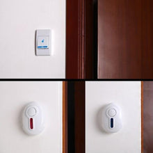 Load image into Gallery viewer, 258 Musical Sound Cordless Round Doorbell, 32 Melody