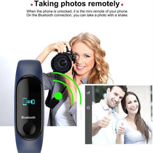 Load image into Gallery viewer, 322 M3 My Life Fitness Band (Black, Standard Size)