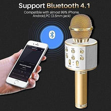 Load image into Gallery viewer, 273 Bluetooth Microphone Player speaker (Karaoke)