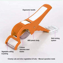 Load image into Gallery viewer, 158 Vegetable Cutter with Peeler