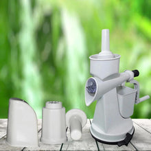 Load image into Gallery viewer, 142 Plastic Manual Citrus Juicer with Waste collector & Vaccum locking system