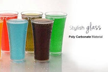 Load image into Gallery viewer, 630 Stylish look Juicy Glass, Transparent Glasses Set 300ml (6pcs)