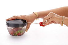 Load image into Gallery viewer, 080 Manual Food Chopper, Compact & Powerful Hand Held Vegetable Chopper/Blender