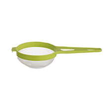 Load image into Gallery viewer, Your Brand Kitchen combo -Manual Fruit Juicer with Plastic Big Tea Strainer Sieve & 6pcs Plastic Juice Drinking Glasses