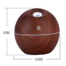 Load image into Gallery viewer, 366 Wood Grain Humidifier Ultrasonic Air Humidifier