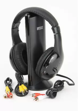 Load image into Gallery viewer, 624 Roaming Wireless Over-Ear Headphones (Black)