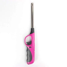 Load image into Gallery viewer, 154 Plastic Adjustable Flame &amp; Gas refillable Lighter (Multicolour)
