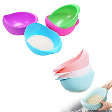 Load image into Gallery viewer, 081 Plastic Colander Strainer (650ml, Multicolour)
