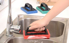Load image into Gallery viewer, 222 Tile cleaning multipurpose scrubber Brush with handle
