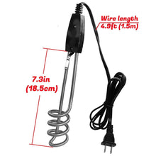 Load image into Gallery viewer, 188 1000W-220V Water Heater Portable Electric Immersion Element Boiler
