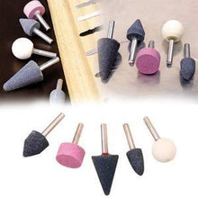 Load image into Gallery viewer, 412 -5 Pcs Shank Abrasive Mounted Stone (Multicolour)
