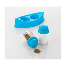 Load image into Gallery viewer, 148 Plastic Salt &amp; Pepper Shakers/Masala Dabbi with Stand/Salt and Pepper Set for Dining Table
