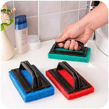 Load image into Gallery viewer, 222 Tile cleaning multipurpose scrubber Brush with handle
