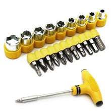Load image into Gallery viewer, Your Brand Professional Tools- 16 pcs Heavy Duty Hole Saw Cutter Set Cutting Tool with 24 pcs Tspanner Socket Set
