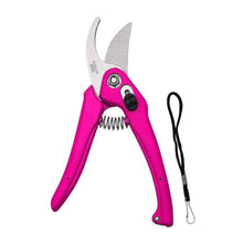Load image into Gallery viewer, Your Brand Gardening Tools - Reusable Rubber Gloves, Flower Cutter/Scissor &amp; Garden Tool Wooden Handle (3pcs-Hand Cultivator, Small Trowel, Garden Fork)
