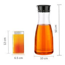 Load image into Gallery viewer, 076_Transparent Unbreakable Water Juicy Jug and 6 Pcs. Glass Combo Set for Dining Table Office Restaurant Pitcher
