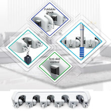 Load image into Gallery viewer, 199 5-Layer Multipurpose Wall Mounted Organizer Mop And Broom Holder
