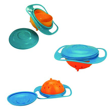 Load image into Gallery viewer, 0617 Portable Non Spill Feeding Toddler Gyro Bowl 360 Degree Rotating Dish
