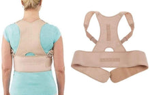 Load image into Gallery viewer, 377  Adjustable Royal Posture Back Support Brace Unisex
