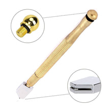 Load image into Gallery viewer, 458 Metal Glass Cutter, Gold
