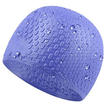 Load image into Gallery viewer, 552 Sports Swim Caps for Girls Women Bubble Cap Silicone Swimming Cap for Men Boys

