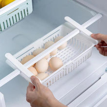 Load image into Gallery viewer, 113 Adjustable Fridge Storage Basket, Fridge Racks Tray Sliding Storage Racks
