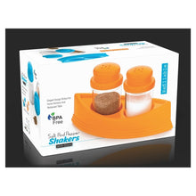 Load image into Gallery viewer, 148 Plastic Salt &amp; Pepper Shakers/Masala Dabbi with Stand/Salt and Pepper Set for Dining Table
